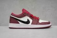 air jordan 1 low arctic punch gry deep red white